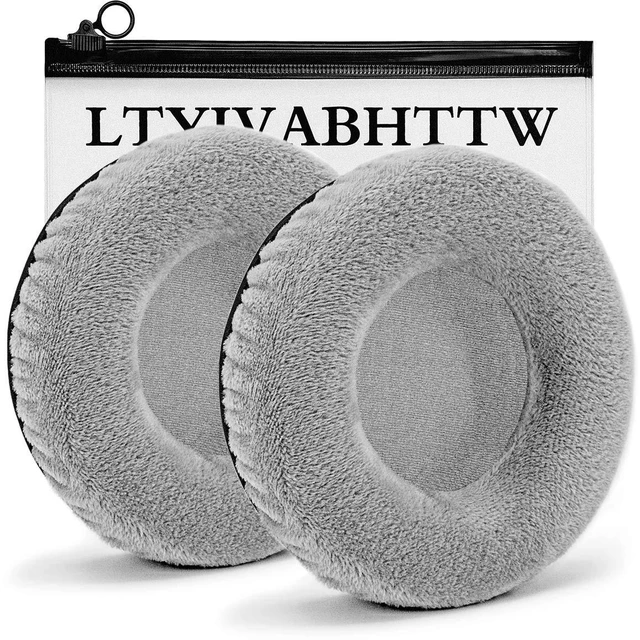 Main image of Replacement Ear Pads Compatible with DT770, DT880, DT990, DT 770 PRO, DT 880 PRO, DT 990 PRO Headphones (Silver)