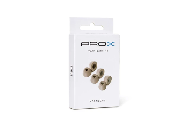 Alt view image 2 of 3 - Audio - Pro X Memory Foam Eartips (Moonbeam)