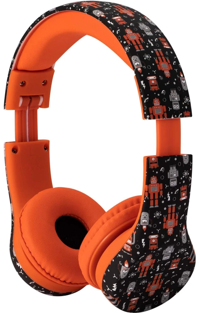 Alt view image 2 of 7 - Play+ Kids Headphones with Volume Limiting for Toddlers (Boys/Girls) - Robots