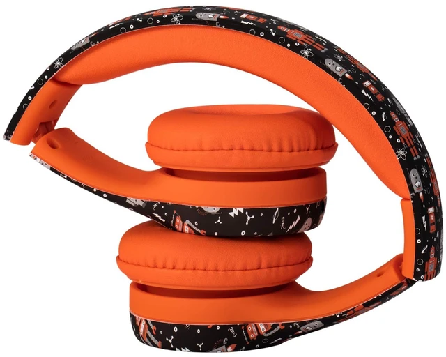 Alt view image 4 of 7 - Play+ Kids Headphones with Volume Limiting for Toddlers (Boys/Girls) - Robots