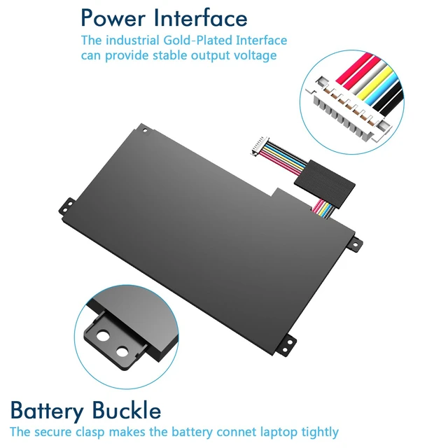 Alt view image 2 of 7 - B31N1912 C31N1912 42Wh Laptop Battery Compatible with ASUS VivoBook 14 E410MA L410MA E410KA E510MA E510KA F414MA L510MA R522MA E410MA-EK026TS EK018TS L410MA-BV058TS E510KA-EJ033TS E510KA-EJ033TS
