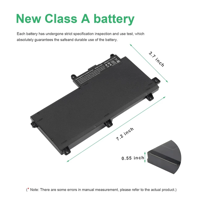 Alt view image 5 of 7 - Spare CI03 C103XL Laptop Battery for HP ProBook 640/645/650/655 G2 Series, 640/645/650/655 G3 Series, Fit HSTNN-UB6Q HSTNN-LB6T HSTNN-PB6K 801554-001