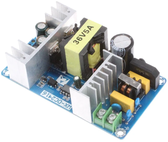 Main image of AC to DC Power Supply Module 36V 5A 180W Max High Power Industrial Power Module AC 120V 100V-240V to DC 36V Power Suitable for Civil Industrial Electrical Power Supply (36V 5A)