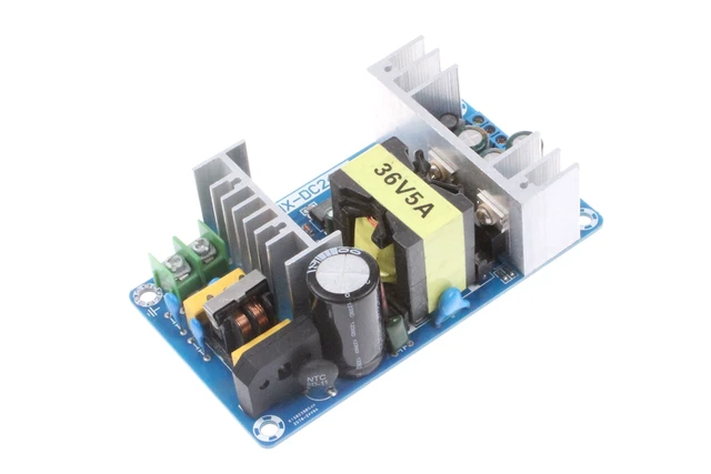 Alt view image 2 of 7 - AC to DC Power Supply Module 36V 5A 180W Max High Power Industrial Power Module AC 120V 100V-240V to DC 36V Power Suitable for Civil Industrial Electrical Power Supply (36V 5A)