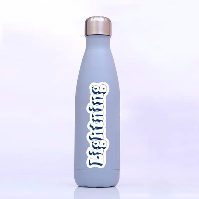 Alt view image 3 of 3 - 25 PCS Tampa Bay American Lightning Hockey Stickers for Water Bottle, Laptop, Bicycle, Computer, Motorcycle, Travel Case, Car Decal Decoration Stickers