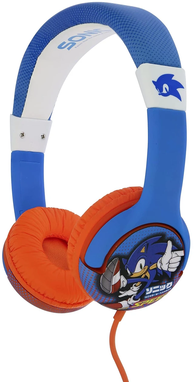 Main image of SH0911 Kids Wired Headphones - Sonic the Hedgehog Kids Blue