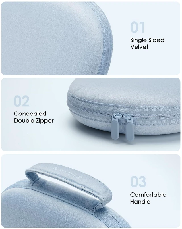 Alt view image 6 of 7 - Smart Case 2.0 Slimline for AirPods Max 2 Headphones, Supports Sleep Mode AirPods Max Accessories, Upgrade Anti-Scratch Portable Carry Travel Bag