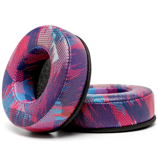Alt view image 5 of 7 - PadZ Hesh - Extra Thick Earpads for Skullcandy Hesh Wired Made by Wicked Cushions Also fits Hesh 2 Wireless. Premium Comfort Speed Racer