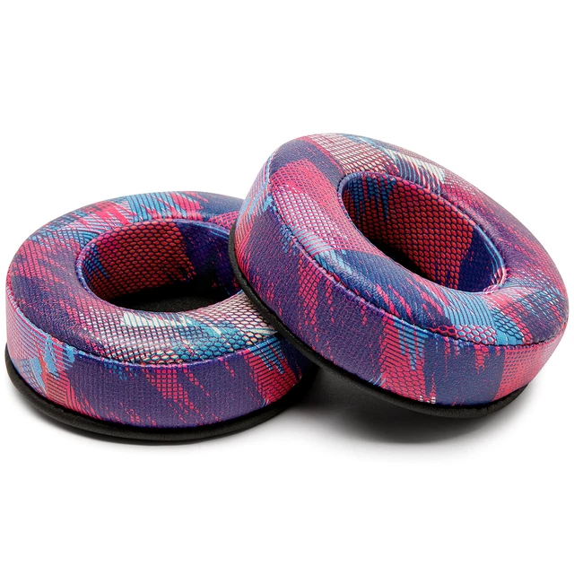 Alt view image 6 of 7 - PadZ Hesh - Extra Thick Earpads for Skullcandy Hesh Wired Made by Wicked Cushions Also fits Hesh 2 Wireless. Premium Comfort Speed Racer