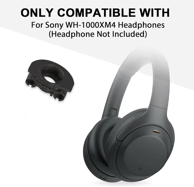 Alt view image 2 of 7 - Hinge Swivels + U Shaped Metal Hinge Lock for Sony WH-1000XM4 (Black,Right) Durable WH-1000XM4 Replacement Parts Accessories Hinge Spins,As Same As OEM Repair Kit Set