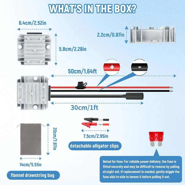 Alt view image 7 of 7 - Starlink Mini Power Supply, 12V/24V to 30V 3.5A Starlink Mini 12V Adapter DC Step Up Converter with Female Plug, Compatible with Battery/RV/Yacht Off-Grid Power Solution