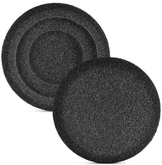 Alt view image 2 of 4 - Replacement Sponge Ear Cover Earpads for Jabra Evolve 65 Headphone earpads Cushion Cover Pillow for Jabra Evolve 20 20se 30 30II 40 65 65+(5 Pairs Sponge Ear Covers)