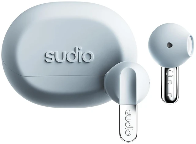 Main image of N3 True Wireless Bluetooth On-Ear Earbuds High-Definition Sound, 30-Hour Playtime, Clear Calls, Sweat & Splash Resistant, Eco-Friendly Recycled Plastics (Blue)
