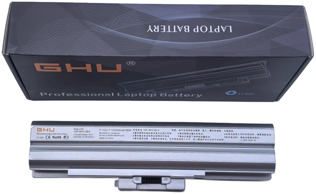 Main image of New Battery 58WH Replacement for VGP-BPS13B VGP-BPS13/Q VGP-BPS13B/Q VGP-BPS21A VGP-BPS13 VGP-BPS13A VGP-BPL13 VGP-BPS13A/B VGP-BPS13B/S VGP-BPS21 Compatible for Vaio VGN-CS VGN-FW VGN-AW
