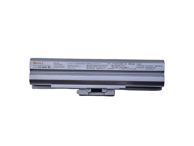 Alt view image 2 of 7 - New Battery 58WH Replacement for VGP-BPS13B VGP-BPS13/Q VGP-BPS13B/Q VGP-BPS21A VGP-BPS13 VGP-BPS13A VGP-BPL13 VGP-BPS13A/B VGP-BPS13B/S VGP-BPS21 Compatible for Vaio VGN-CS VGN-FW VGN-AW