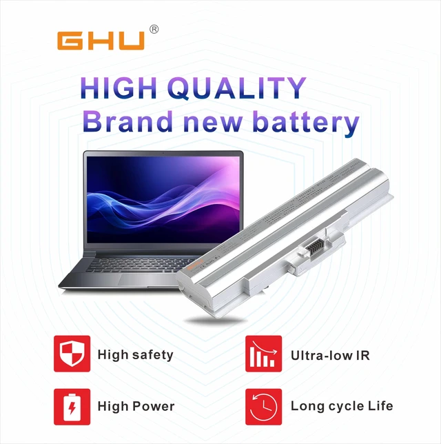 Alt view image 7 of 7 - New Battery 58WH Replacement for VGP-BPS13B VGP-BPS13/Q VGP-BPS13B/Q VGP-BPS21A VGP-BPS13 VGP-BPS13A VGP-BPL13 VGP-BPS13A/B VGP-BPS13B/S VGP-BPS21 Compatible for Vaio VGN-CS VGN-FW VGN-AW