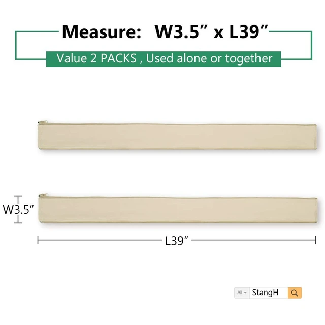 Alt view image 2 of 7 - Flexible Office Cable Management kit 39 Inches, 2 Pieces -Beige Extendable Cord Organizer System Wrap Wire Cable Cover Sleeve Holder, Keep Home & Office Clean Safe Protector for Media