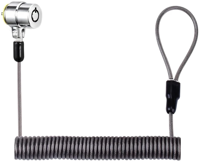 Alt view image 7 of 7 - Laptop Cable Lock Hardware Security Cable Lock Anti Theft Retractable Lock for Tablet Laptop and All Other Notebooks and Tablets(5pack)