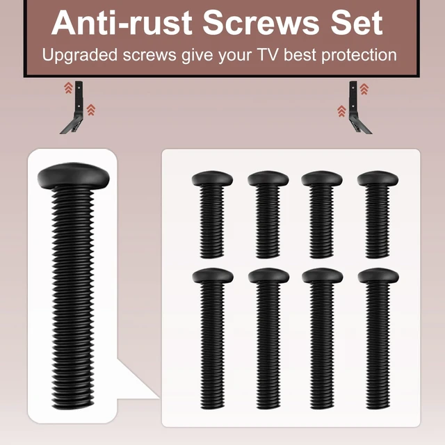 Alt view image 3 of 7 - TV Stand Legs Only for Vizio TV Replacement Legs V405-G9, Not for Other TV Models, Only for Vizio TV Stand We Listed wr Screws Set, Easy to Install