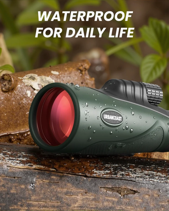Alt view image 5 of 6 - 15x54 Monoculars for Adults High Powered, Compact Waterproof Telescope HD Monocular Telescope with BAK4 Prism & FMC Lens for Bird Watching, Hunting, Hiking and Camping - Waterproof and Fogproof