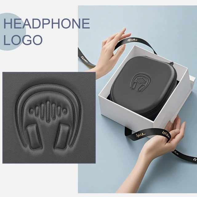 Alt view image 4 of 7 - Hard Headphone Case for Sony WH-CH520 / JBL Tune Live 670NC, Black Protective Carring Storage Case for Over-Ear Headphones, with Handle Strap & Mesh Pocket