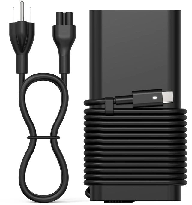 Main image of 90W USB C AC Adapter Compatible with Dell 90 Watt Laptop Charger,Dell XPS,LA90PM170 DA90PM170 DA65NM170,Latitude 3400 3500 5400 5289 5300 7400 7300 7390 7200 2in1,Precision 3540 Power Cord Supply