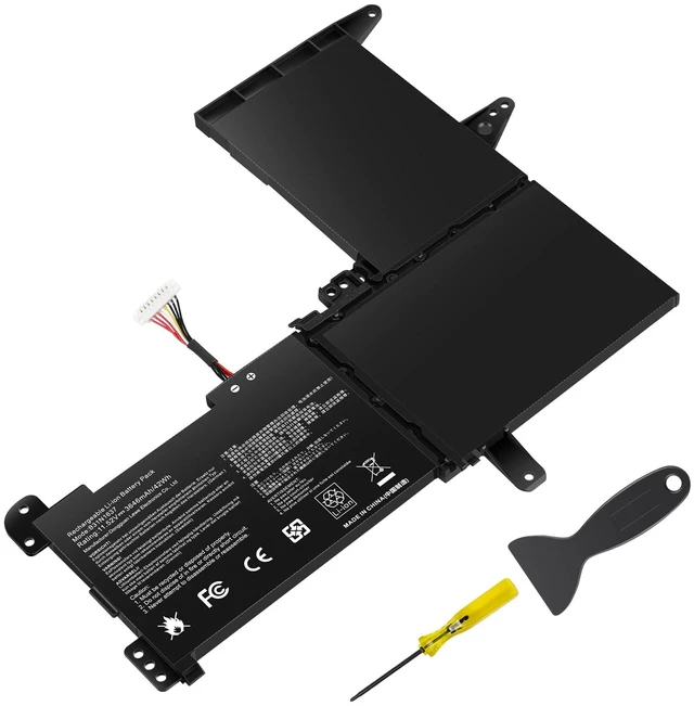 Main image of B31N1637 Battery Replacement for ASUS VivoBook X510 X510U X510UQ X510UA X510UAR X510UF S15 S510U S510UF S510UQ S510UN S510UR S510UA F510 F510U F510UA F510QA B31B12H B31BI9H C31N1637