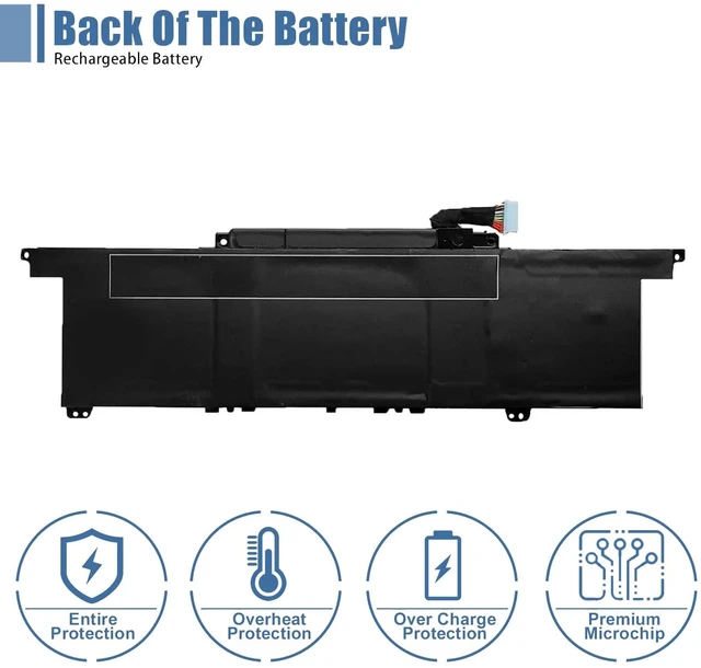 Alt view image 4 of 6 - BN03XL Laptop Battery Replacement for HP Envy x360 15 2020 13-ba0010nr 13-ba0004nu 15-ed0000 15T-ED000 13-ay0378ng 13-ay0065AU 13-ay0001nc 15m-ee0013dx Series HSTNN-DB9N 11.55V 51Wh 4416mAh