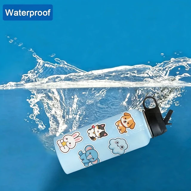 Alt view image 6 of 7 - Kawaii Sticker Blind Bag, 1000 Pcs Random Cute Cartoon Sticker Pack, Waterproof Vinyl Mystery Surprise Decals for Water Bottles Laptop Scrapbook Skateboard, Gift for Kids Teens