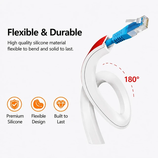 Alt view image 6 of 7 - 78" Silicone Cord Hider for Wall, Cable Raceway to Hide TV Wires & Cords Flexible Cable Raceway for 1 Cord, Self-Adhesive Wire Cover for Home Office Desk Cable Management, Safer for Kids & Pets