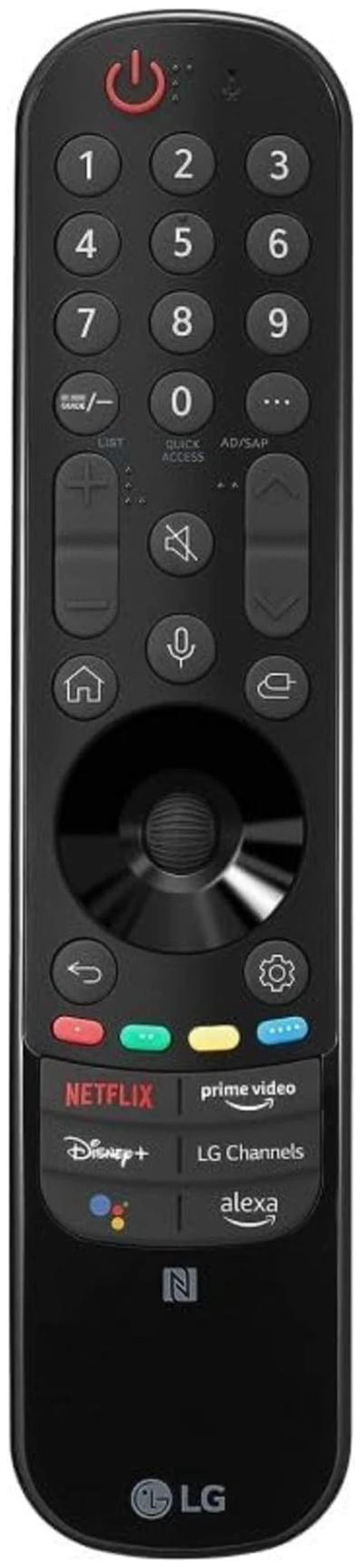 Main image of OEM Replacement Voice Magic Remote Control for 2021 2022LG 4K UHD, OLED, NanoCell Smart TVs with Netflix Prime Disney+ Alexa Keys, Bluetooth Magic Remote with Voice, Scroll & Point Functions (MR22GN)