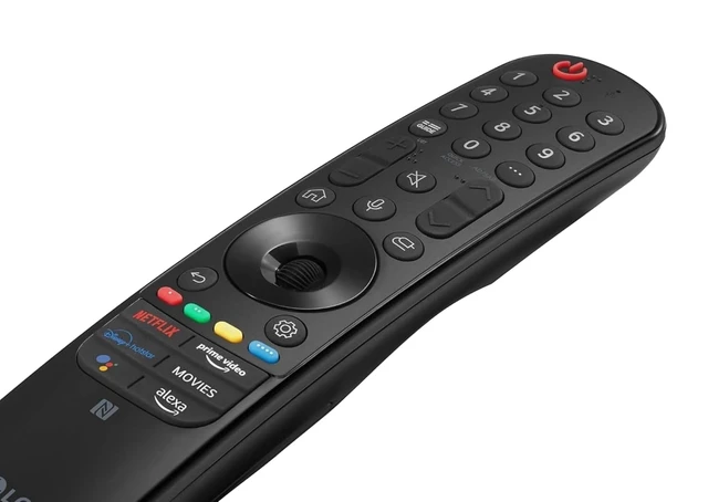 Alt view image 3 of 7 - OEM Replacement Voice Magic Remote Control for 2021 2022LG 4K UHD, OLED, NanoCell Smart TVs with Netflix Prime Disney+ Alexa Keys, Bluetooth Magic Remote with Voice, Scroll & Point Functions (MR22GN)