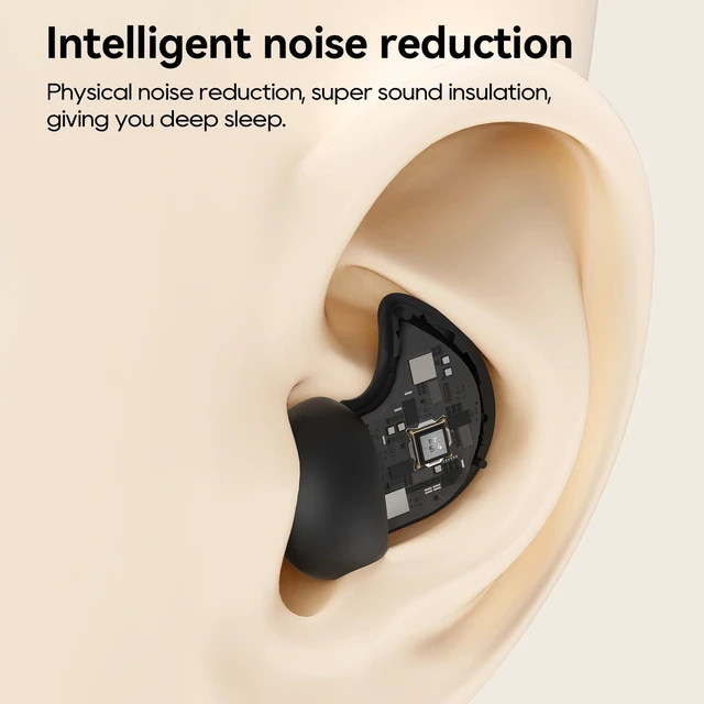 Alt view image 6 of 7 - Sleep Earbuds for Side Sleepers, Ear Buds Sleeping 5.4 Sleep Bluetooth Headphones, Wireless Bluetooth, 42H Playtime, Mini Invisible Buds for Sleeping, Hidden Earbuds for Small Ears