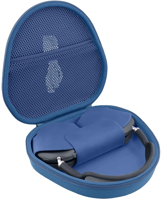 Main image of Hard Case for Apple AirPods Max 2/AirPods Max Wireless Headphones Travel Storage Bag, Portable Carrying Box, Hard Protective Case Is Specifically Designed for Apple Airpods Max, Dark Blue