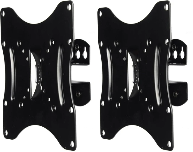 Main image of TV Wall Mount Bracket Compatible with VESA 200/200x100/100x100 LCD LED TV Monitor Flat Panel Display Loading Capacity to 66 lbs ML421B 1H5 (Pack of 2)