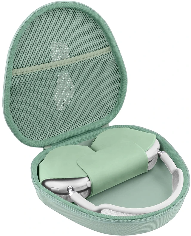 Main image of Hard Case for Apple AirPods Max 2/AirPods Max Wireless Headphones Travel Storage Bag, Portable Carrying Box, Hard Protective Case Is Specifically Designed for Apple Airpods Max, Grreen Case