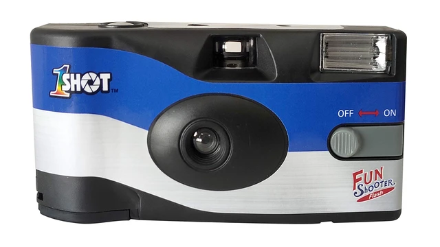 Alt view image 3 of 7 - Disposable Camera 35mm One-Time-Use Camera Single Use Camera with Flash ASA/ISO 400 Color Film 27 Exposures Film Camera Disposable for Party, Wedding, Travel 2-Pack