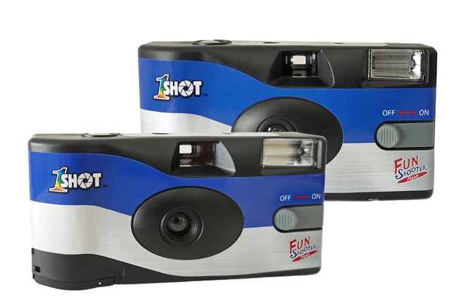 Alt view image 6 of 7 - Disposable Camera 35mm One-Time-Use Camera Single Use Camera with Flash ASA/ISO 400 Color Film 27 Exposures Film Camera Disposable for Party, Wedding, Travel 2-Pack
