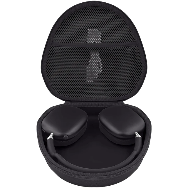 Alt view image 2 of 7 - Hard Case for Apple AirPods Max 2/AirPods Max Wireless Headphones Travel Storage Bag, Portable Carrying Box, Hard Protective Case Is Specifically Designed for Apple Airpods Max, Black Case
