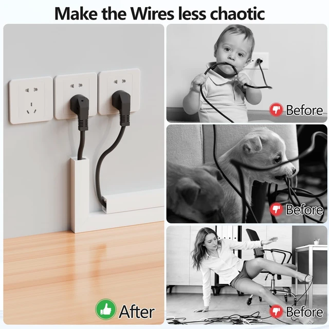 Alt view image 4 of 7 - 78" Silicone Cord Hider for Wall, Cable Raceway to Hide TV Wires & Cords Flexible Cable Raceway for 1 Cord, Self-Adhesive Wire Cover for Home Office Desk Cable Management, Safer for Kids & Pets