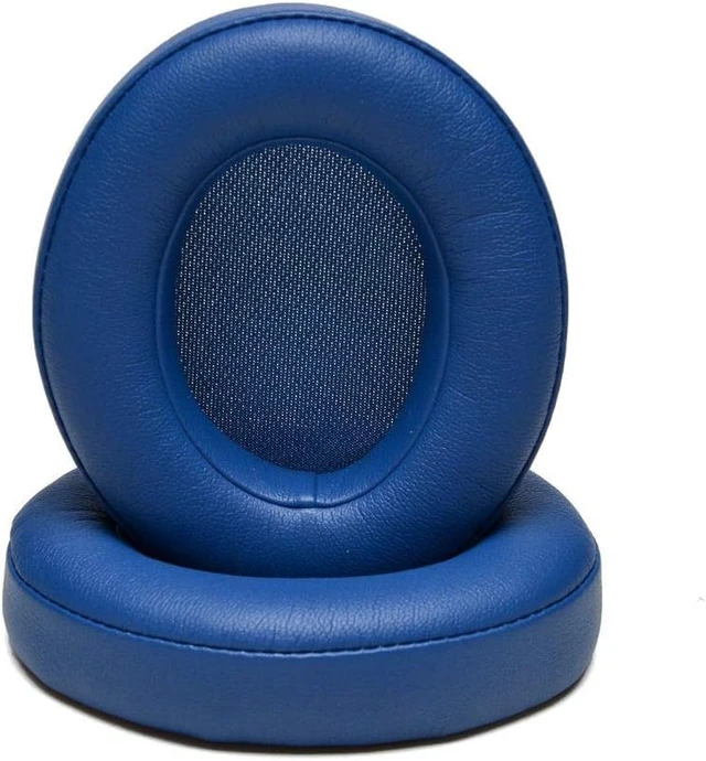 Alt view image 6 of 7 - Replacement Ear Pads Cushions, Earpads Cover Compatible with Beats Studio 2 and Studio 3 Over Ear Headphones 1 Pair (Blue)