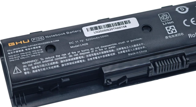 Alt view image 3 of 7 - PI06 PI06XL Laptop Battery 58Wh Replacement for HP Notebook, Compatible with P106 PI09 HSTNN-LB4N HSTNN-UB4N 710416-001 710417-001