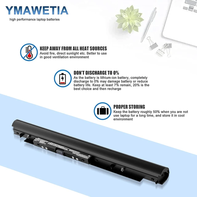 Alt view image 5 of 7 - 41.6Wh Battery 919700-850 JC03 JC04 Replacement for Hp 15-BS 15-BW 17-BS Notebook PC Series fits 15-bs015dx 15-bs212wm 15-bw011dx 17-bs049dx 17-bs067cl 17-bs011dx919701-850 TPN-W129