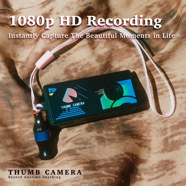 Alt view image 2 of 7 - Mini Keychain Digital Camera, Black Bag Charm, For Travel, Teens, Gifts