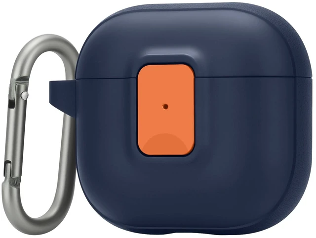 Main image of for AirPods 5/4 Case with Drop-Proof Lock Design (Dark Blue) Anti-Scratch Shockproof Slim Protective Cover Compatible with AirPods 5 Case (2026)/AirPods 4 Case (2024)