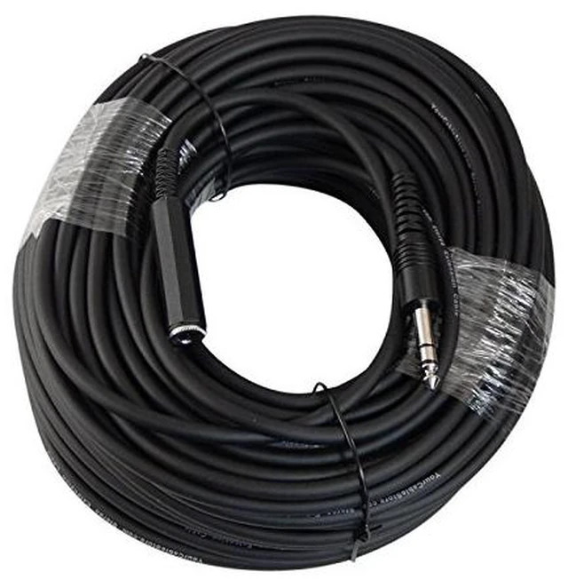 Main image of 100 Foot 1/4" (6.3mm) Stereo Headphone Extension Cable