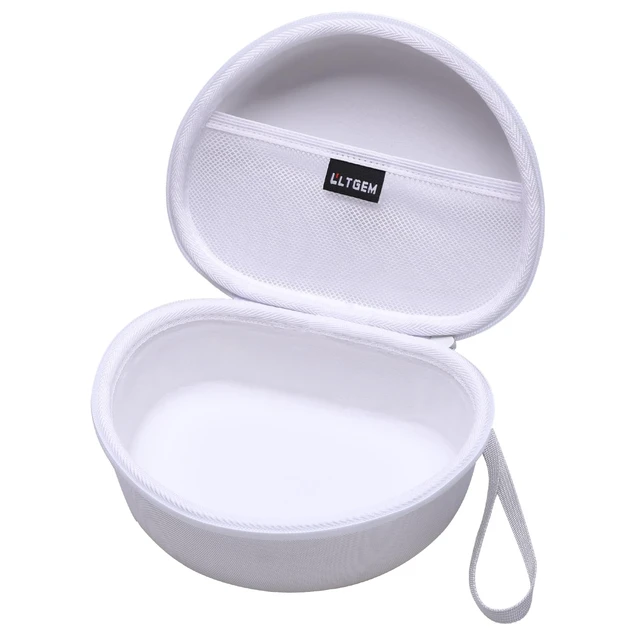 Alt view image 3 of 7 - Case for Raycon The Everyday/Raycon Fitness Over Ear Headphones White Hard Carrying Travel Case for Raycon The Everyday/Raycon Fitness Over Ear Headphones