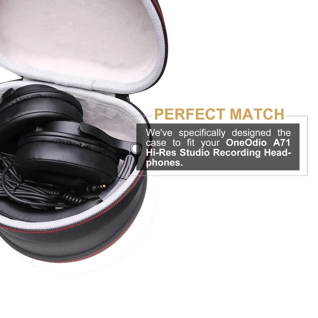 Alt view image 3 of 7 - Case for Raycon The Everyday/Raycon Fitness Over Ear Headphones Gray Hard Carrying Travel Case for Raycon The Everyday/Raycon Fitness Over Ear Headphones