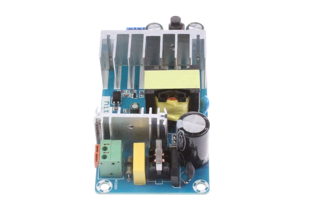 Alt view image 3 of 6 - AC to DC Power Supply Module DC 24V 4A 12V 1A Dual Output AC 120V 100-260V to 24V 12V 100W Industrial Power Module (Dual Output 24V 4A, 12V 1A, Blue)