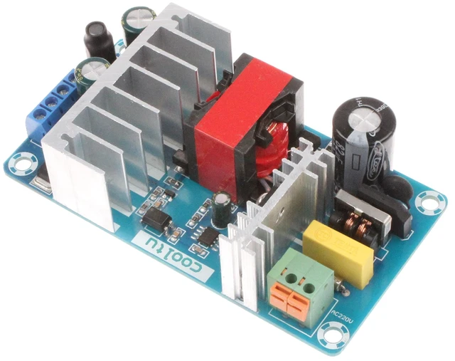Main image of AC to DC Power Supply Module DC 12V 8A, 5V 1A Dual Output AC 120V 100-260V to 12V 5V 100W Industrial Power Module (Dual Output 12V 8A, 5V 1A)